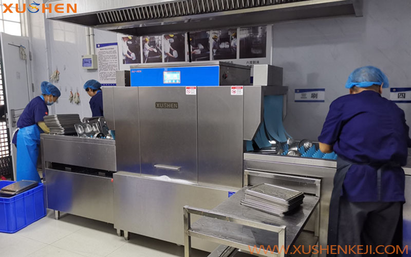 学校洗碗机，食堂洗碗机，大型洗碗机定制